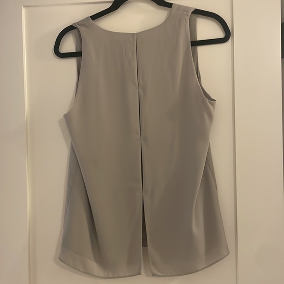 Aritzia Babaton blouse in putty grey - Picture 2 of 4